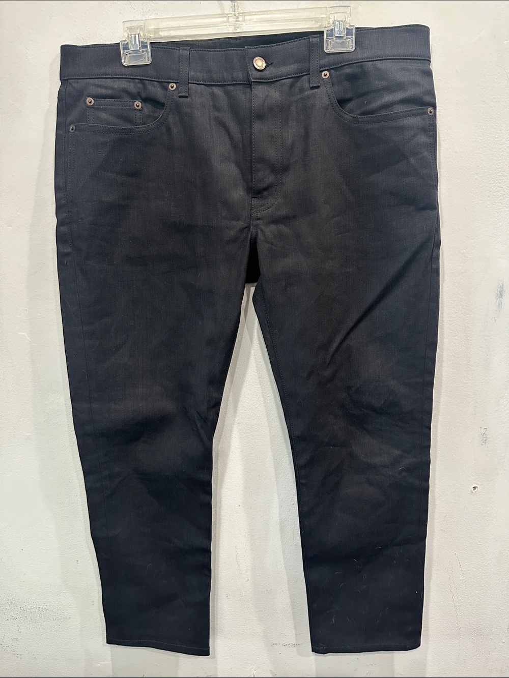 Yves Saint Laurent Paris Slim fit men’s jeans size 36 black denim